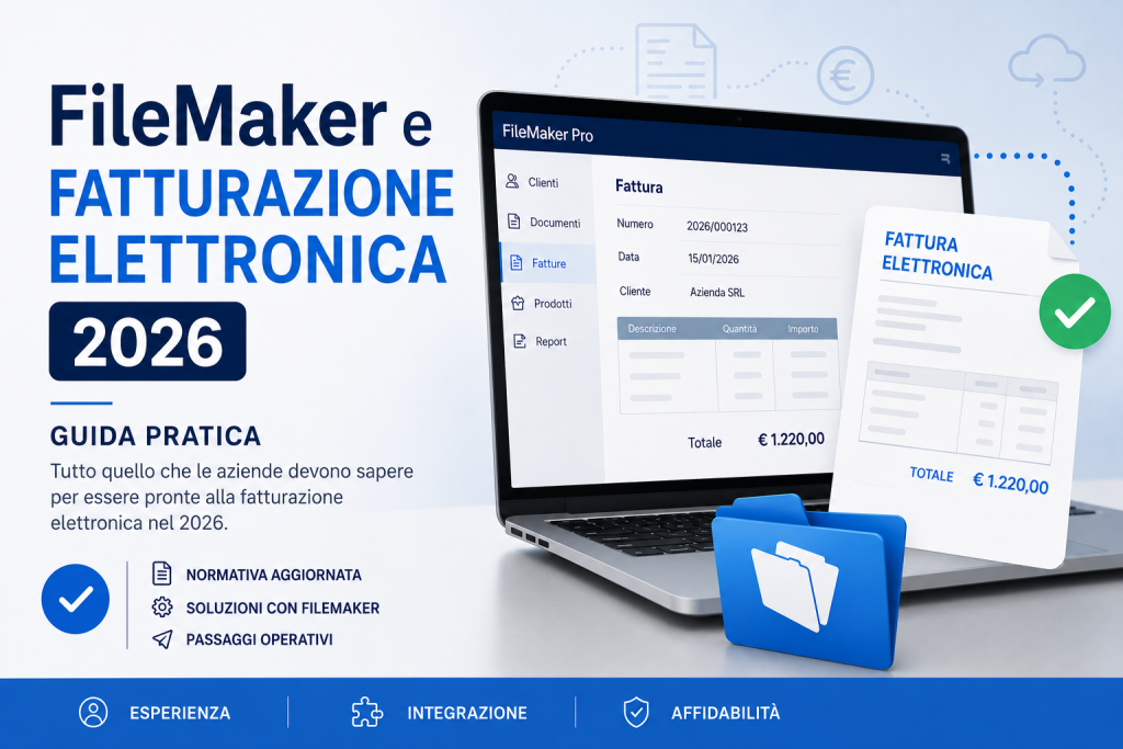 FileMaker e novità fatturazione elettronica 2026: guida pratica